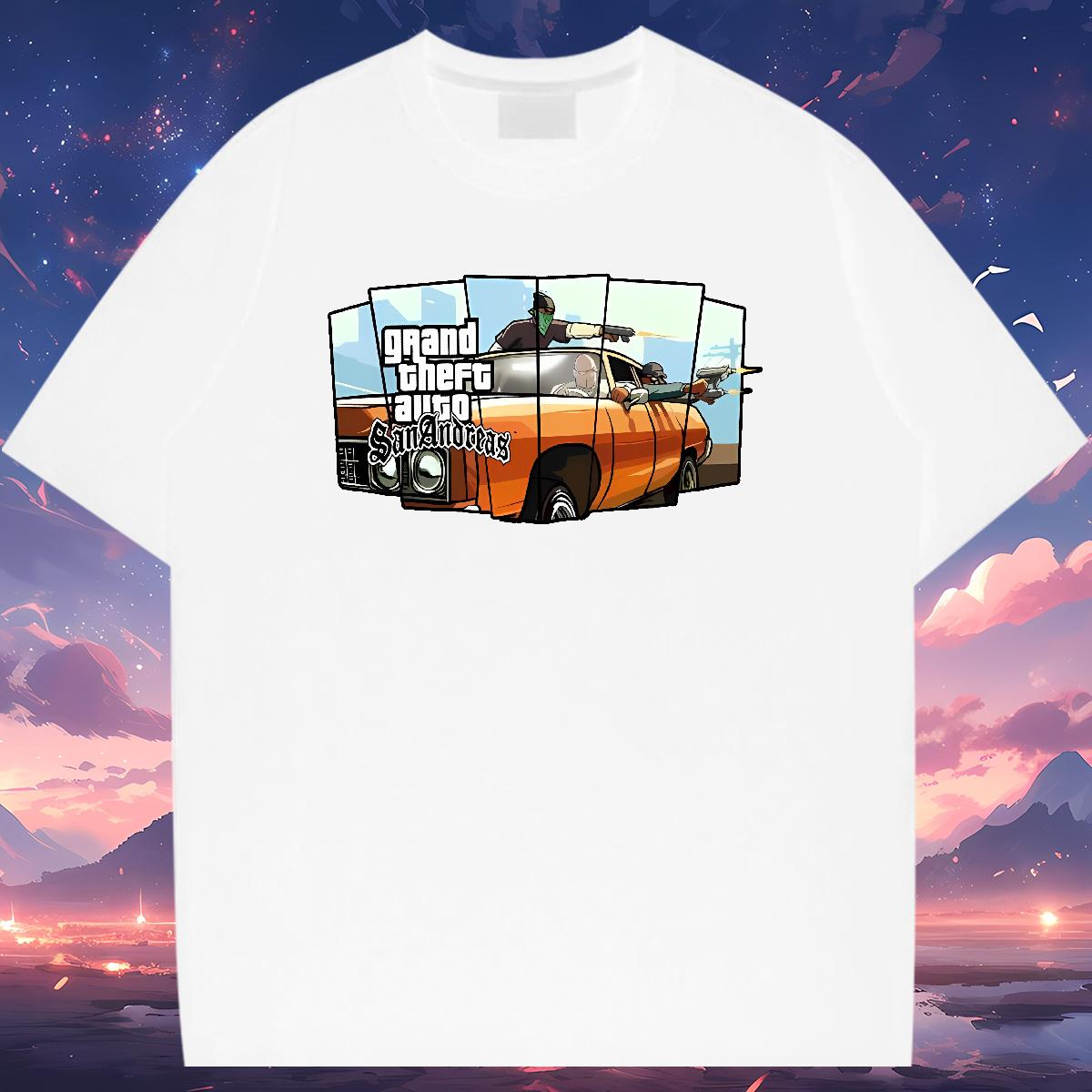 Designer Men Tshirts racing 100% Cotton 230g 180g Cotton Casual Daily Wear T Shirts Men DIY Printed 2024 Designer Clothes