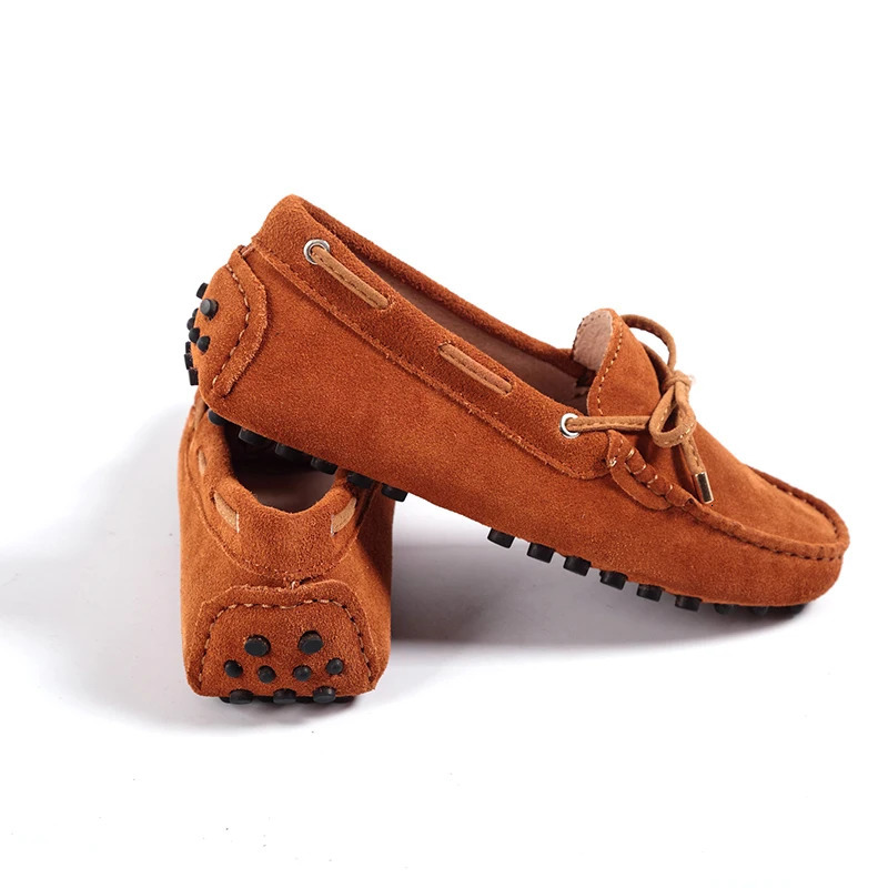 100% Genuine leather Women flats Handmade Women Casual leather shoes Leather Moccasin Fashion Women Driving Shoes 240713