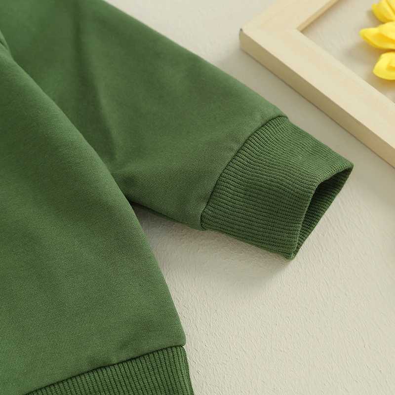 Clothing Sets Toddler Infan Baby Boy Fall Clothes Newborn Long Sleeve Round Neck Pullover Elastic Waist Pants 2Pcs Winter Warm Outfit