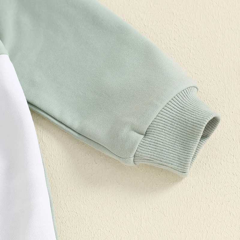 Clothing Sets Autumn New Baby Boy Clothes Fall Toddler Outfits Contrast Colors Long Sleeve Sweatshirt Tops and Pant 2PCS Set For Children