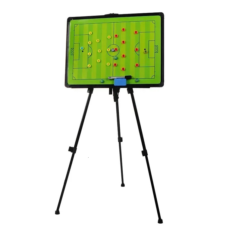 Football Basketball Tactical Board Bracket Magnetic with Bag Erasable Pen Professional Ball Game Training Presentation Board 240715