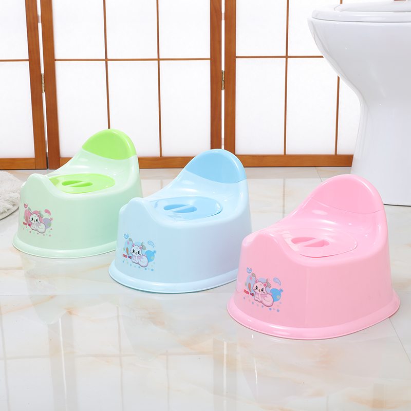 Children's toilet seat, high backrest, children's basin