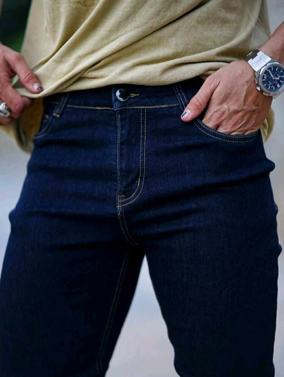 Men Skinny Jeans Men's men's casual pants / Korean Style Size26-40 Price cheap Fast Delivery