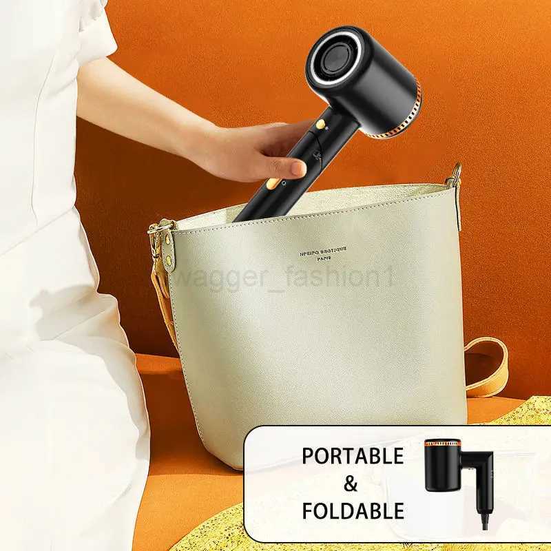 110V/220V High Speed Hair Dryer High Power Foldable Portable Hair Gallery Household EU/US/UK Negative Ion Hair DryerBkl240717
