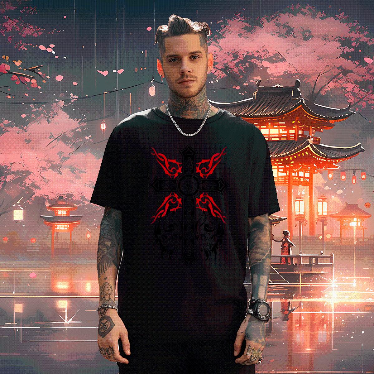 Stylist Mens T Shirts fathion 230g 100% Cotton DIY Printed Street Wear Mens Tshirts Cotton Breathable Wholesale