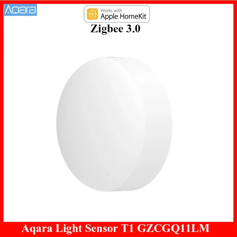 Aqara light sensor T1 brightness sensor Zigbee 3.0 smart home light detector magnetic application control with Aara home kit 240710