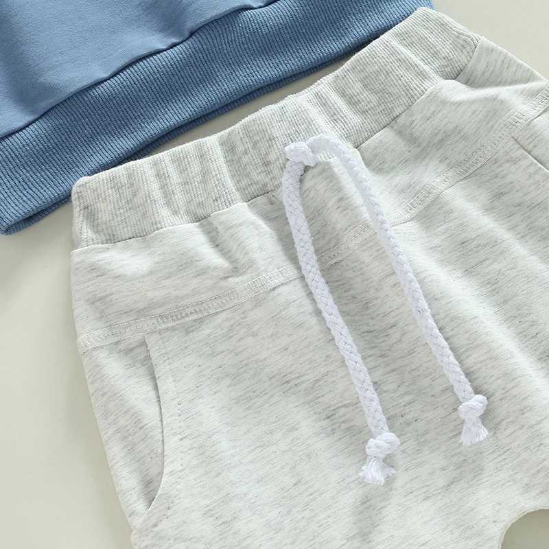 Clothing Sets Toddler Baby Clothing Sets for Infant Baby Boys Clothes Set Solid Sweatshirt+Pants 2pcs Outfit Kids Costume 2023 Autumn Outfit