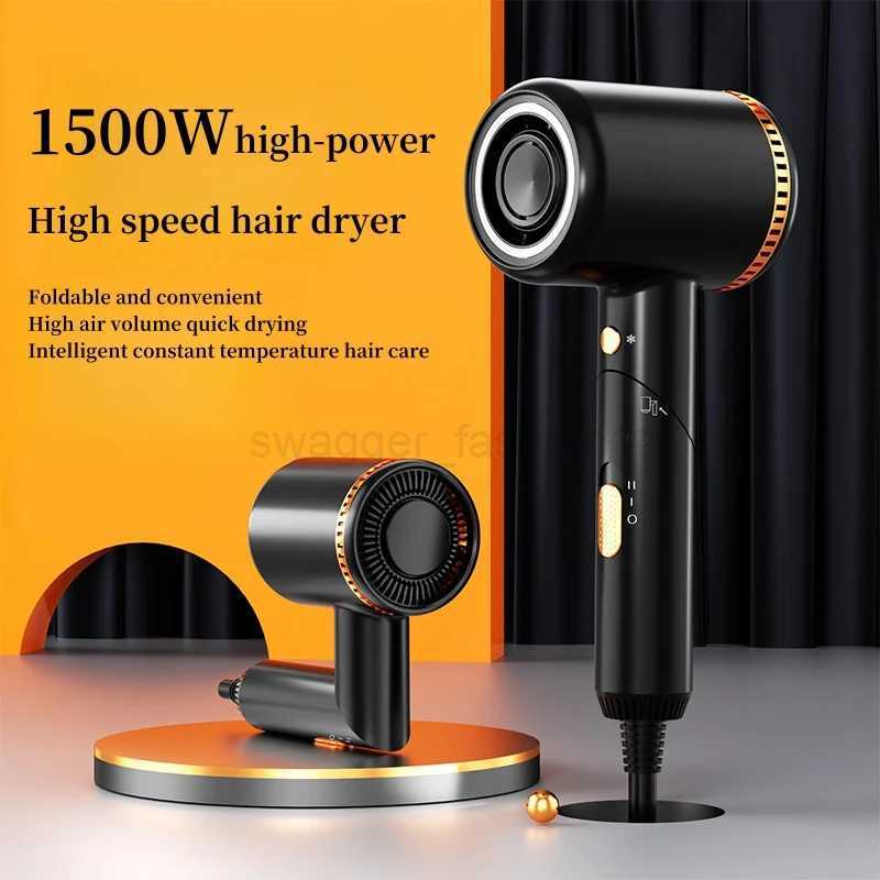 110V/220V High Speed Hair Dryer High Power Foldable Portable Hair Gallery Household EU/US/UK Negative Ion Hair DryerBkl240717