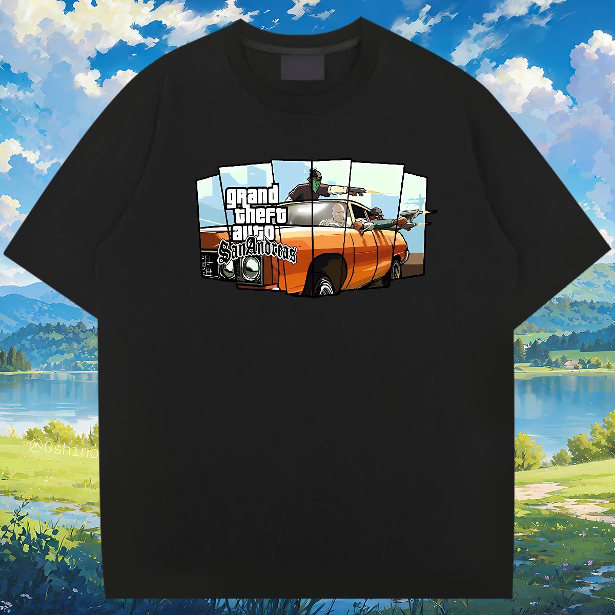 Fashion Designer Mens T Shirts racing 100% Cotton 230g Custom Big Size Street Casual Men Clothes T-Shirt Cotton Breathable Short Sleeve Unisex