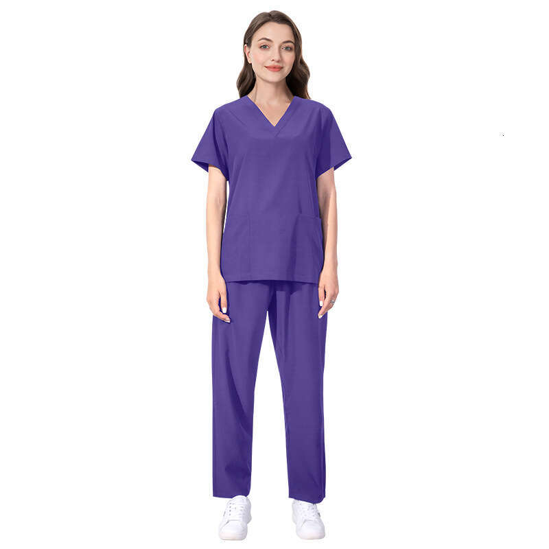 Two Piece Set Women Designer Two Piece Set Women Scrubs Zip Up New Product New Arrival French Long Printing Popular Solid Waist Linen Self-cultivation