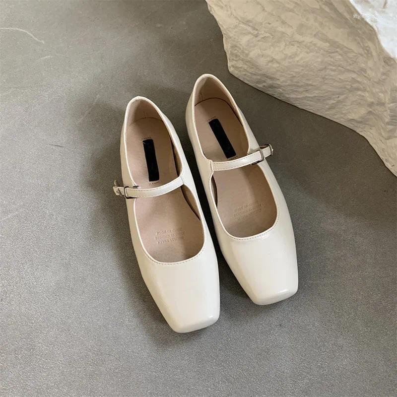Casual Shoes 2024 Spring Single Fashion Shallow Slip On Women Flat Ladies Outdoor Ballerina Shoe