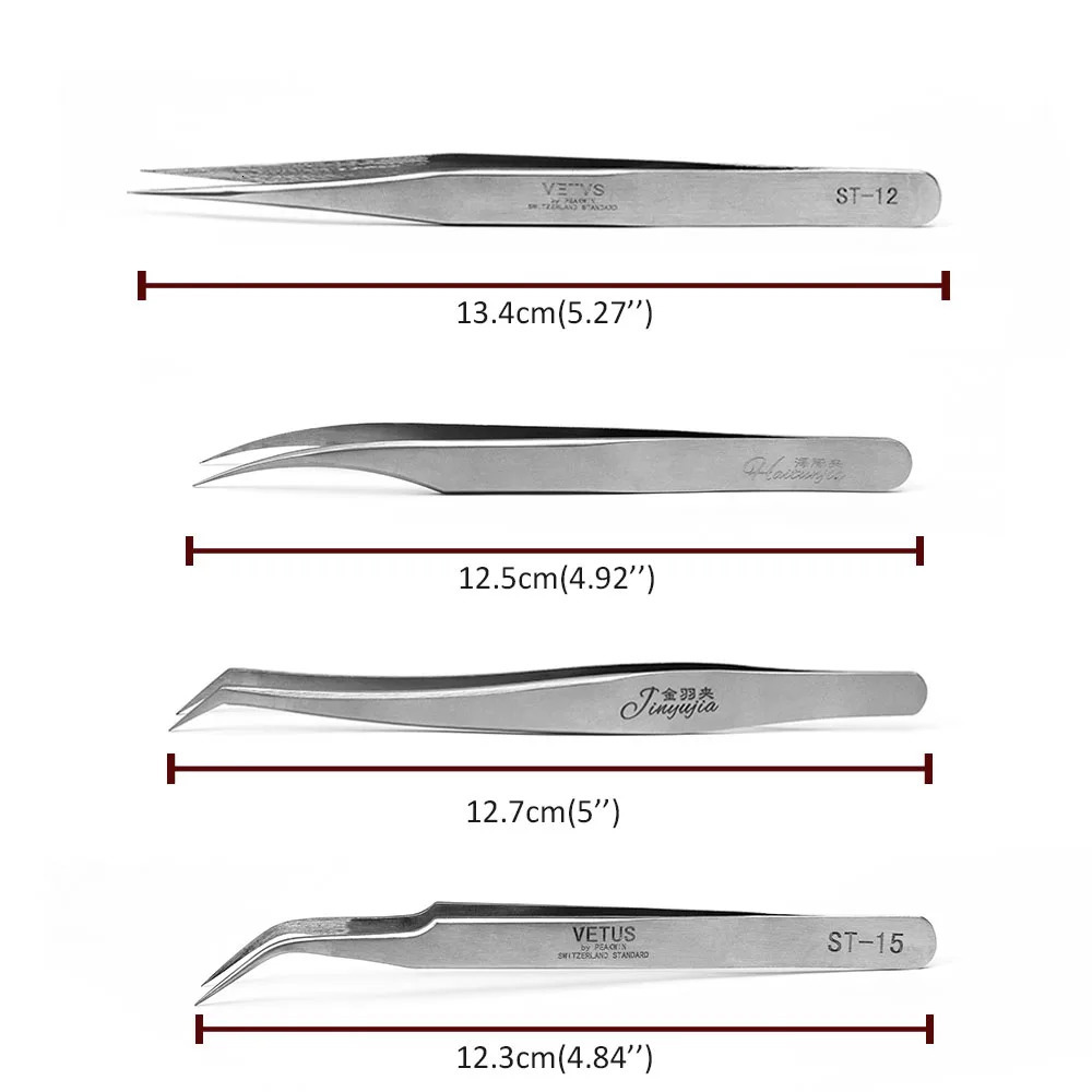 Professional 4-piece/set eyelash extension tweet roll/personal/simple Fanning eyelash transplant kit 240715