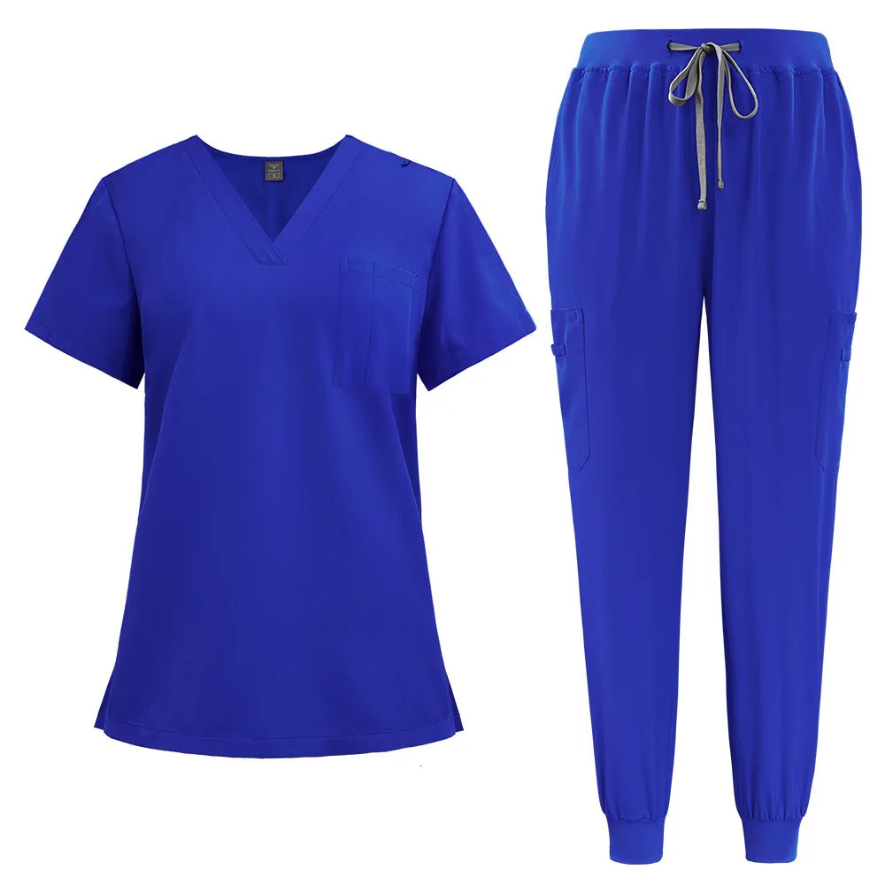 Hospital Dental Clinic Pet Shop Work Uniforms Unisex Scrubs Sets Doctors Nurses Accessories Beauty Salon Workwear 240716