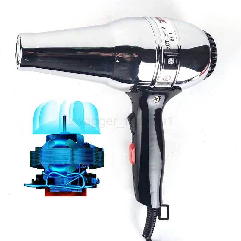 Stainless Steel Professional Powerful Hair Dryer Fast Heating Hot And Cold Adjustment Ionic Air Blow Dryer For Hair Salon UseBkl240717