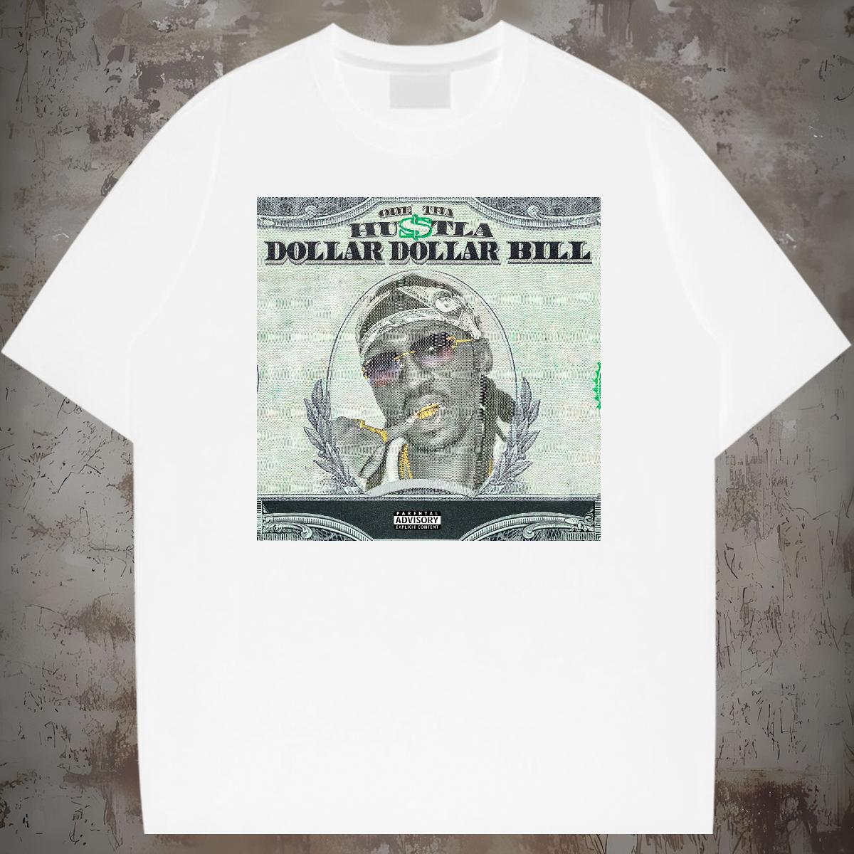 2024 DIY T shirt XH 230g Cotton Custom Print Oversized Street Men Tees Cotton Breathable Short Sleeve Loose