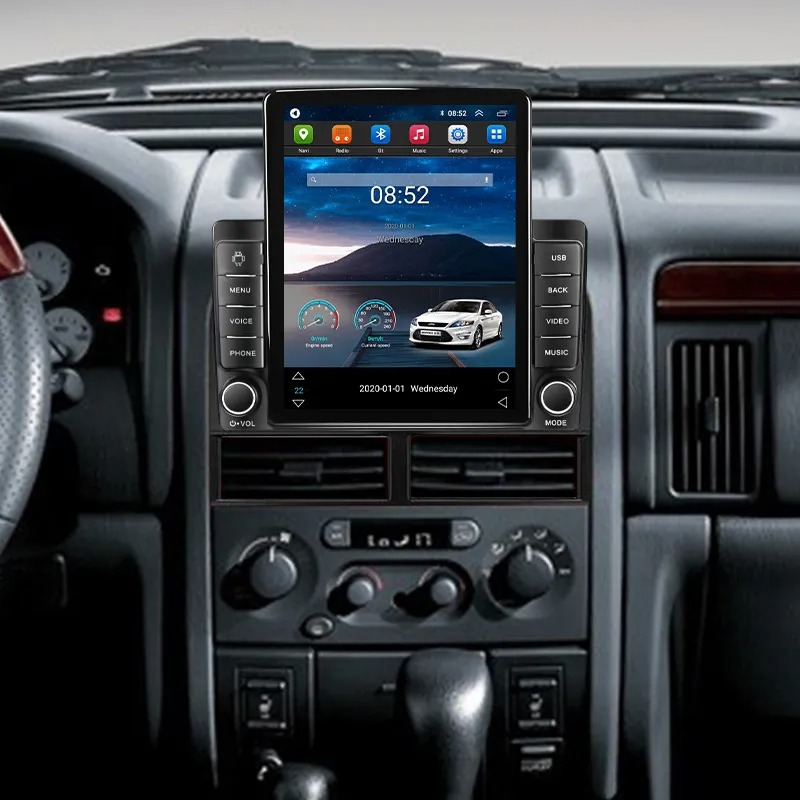 Car Video Multimedia Stereo Player 2Din Android Autoradio for Jeep Grand Cherokee 2 WJ 1998-2005 Tesla Style GPS Head Unit Radio Audio