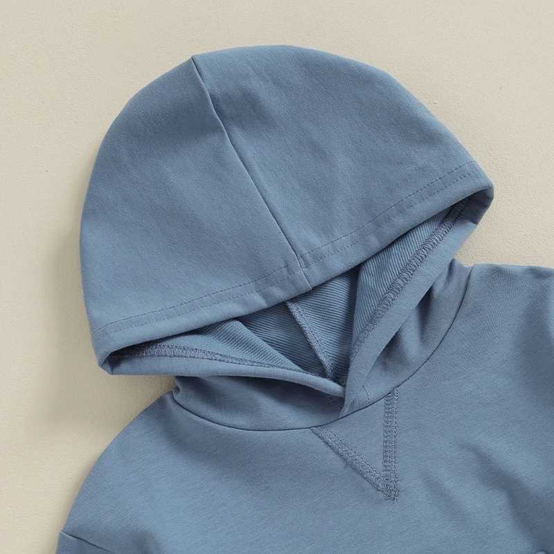 Clothing Sets Autumn Baby Boy Girl Clothes Set Newborn Infant Tracksuit Outfits Long Sleeve Solid Color Casual Hoodies Tops Pant Clothing