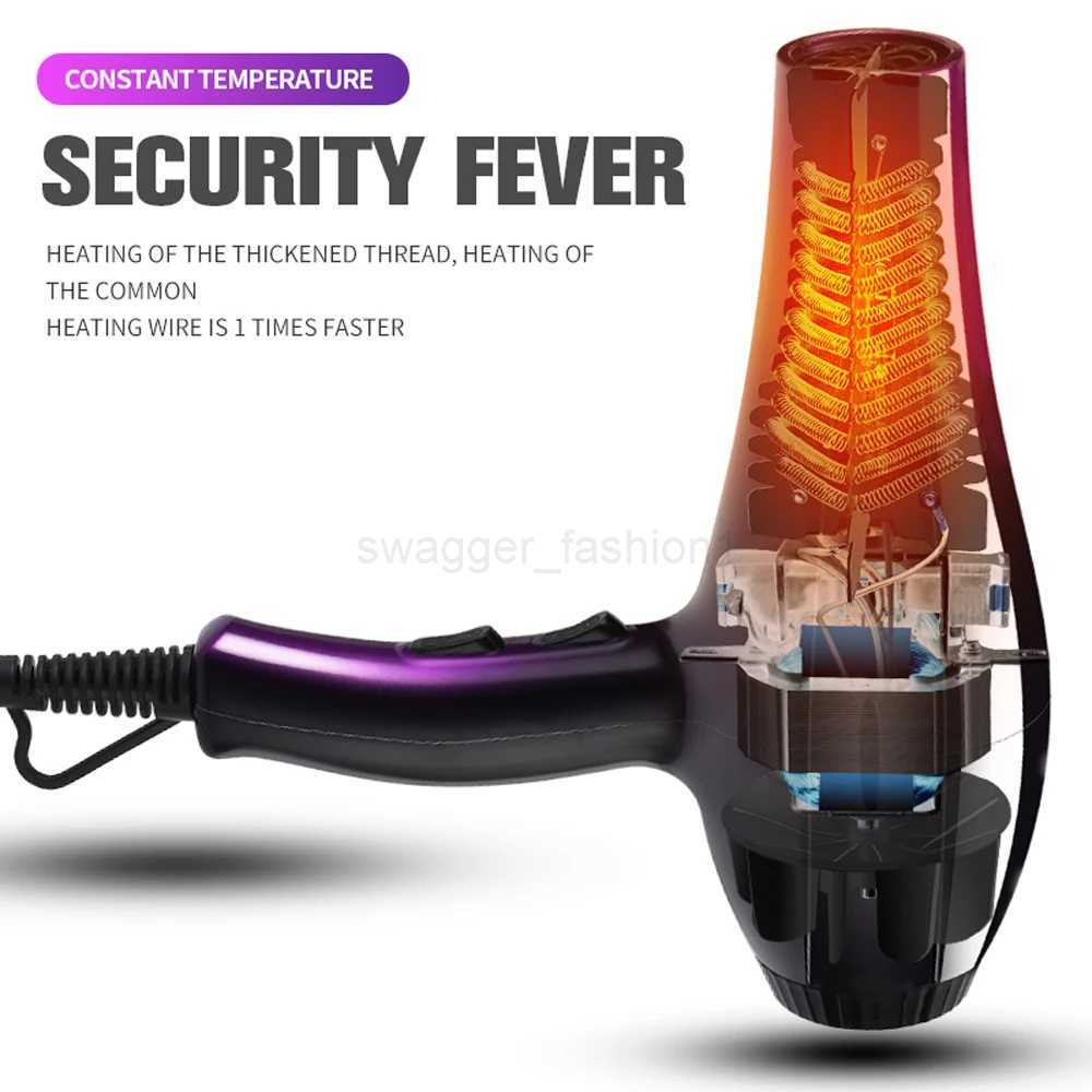 Professional Hair Dryer Strong Power Barber Salon Styling Tool Hot/Cold Air Blow Dryer For Salons And HouseholdLadies Hair DryerBkl240717