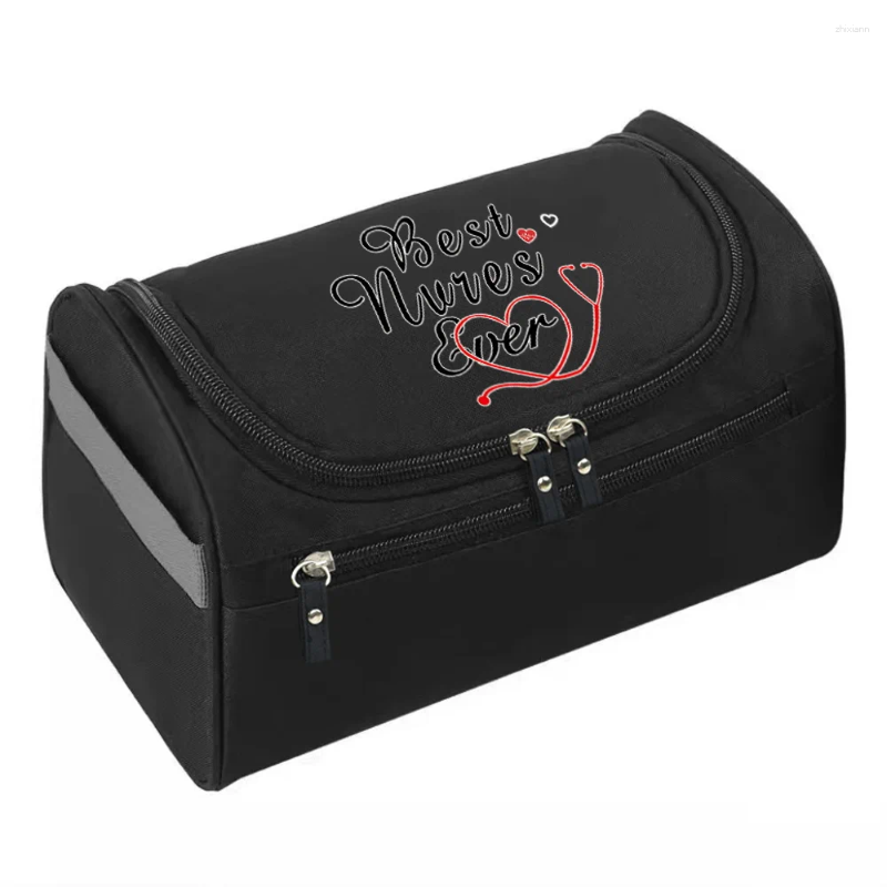 Free Shipping Cosmetic Bags Makeup Wash Functional Hanging Women Toiletry Bag Make Up Case Print Handbag Men Travel Toiletries Designer Bag Luxury Bag