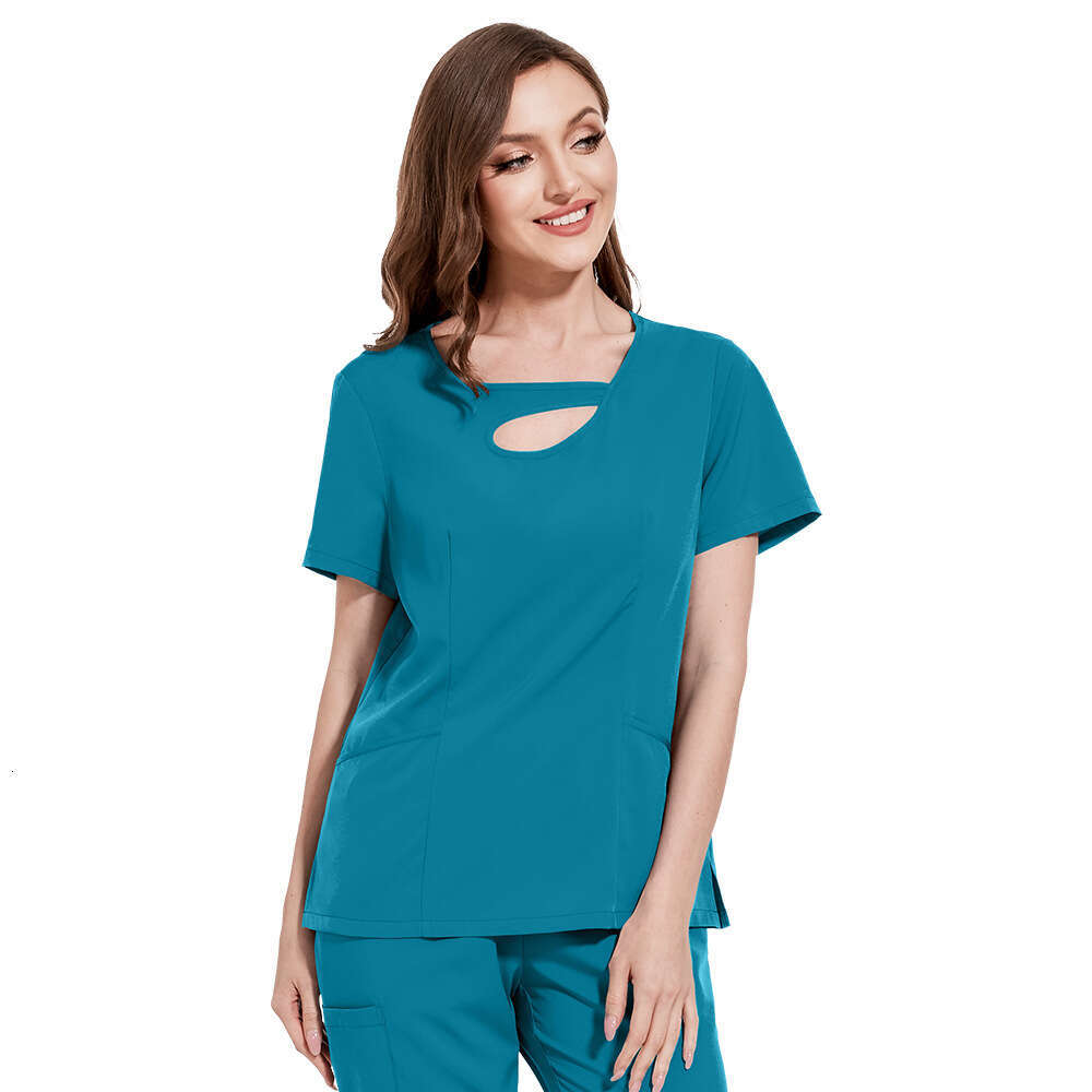 Niaa Hinn Scrubs Set New Arrival New Product Non-ironing High Elasticity French Washable Gentle Wind Versatile Leisure Time Loose Novelty Temperament