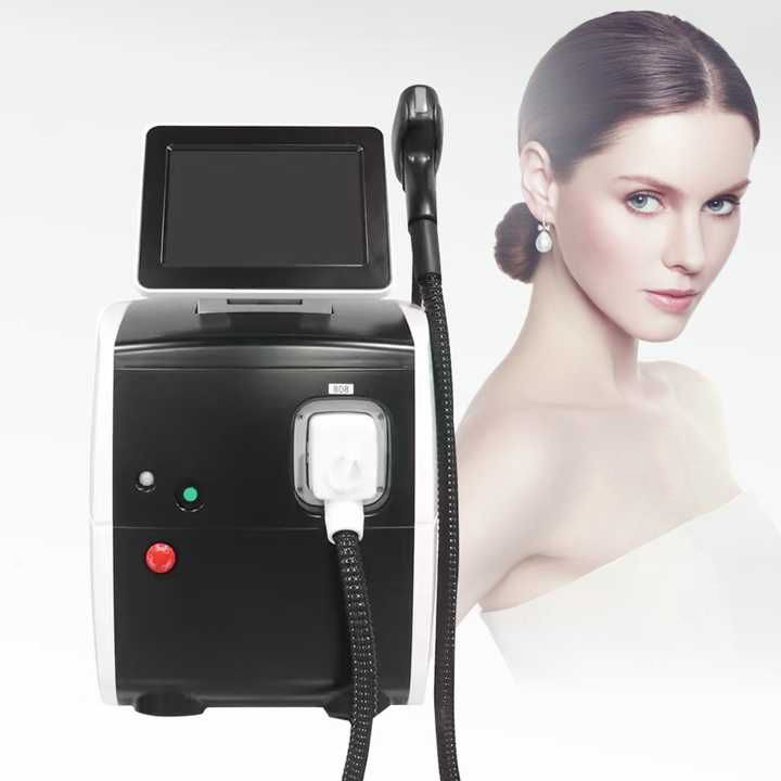 Portable 3 Wavelength 755nm 808nm 1064nm Epilator Laser Diode Big Power 808 Diode Laser Hair Removal Machine For Commercial