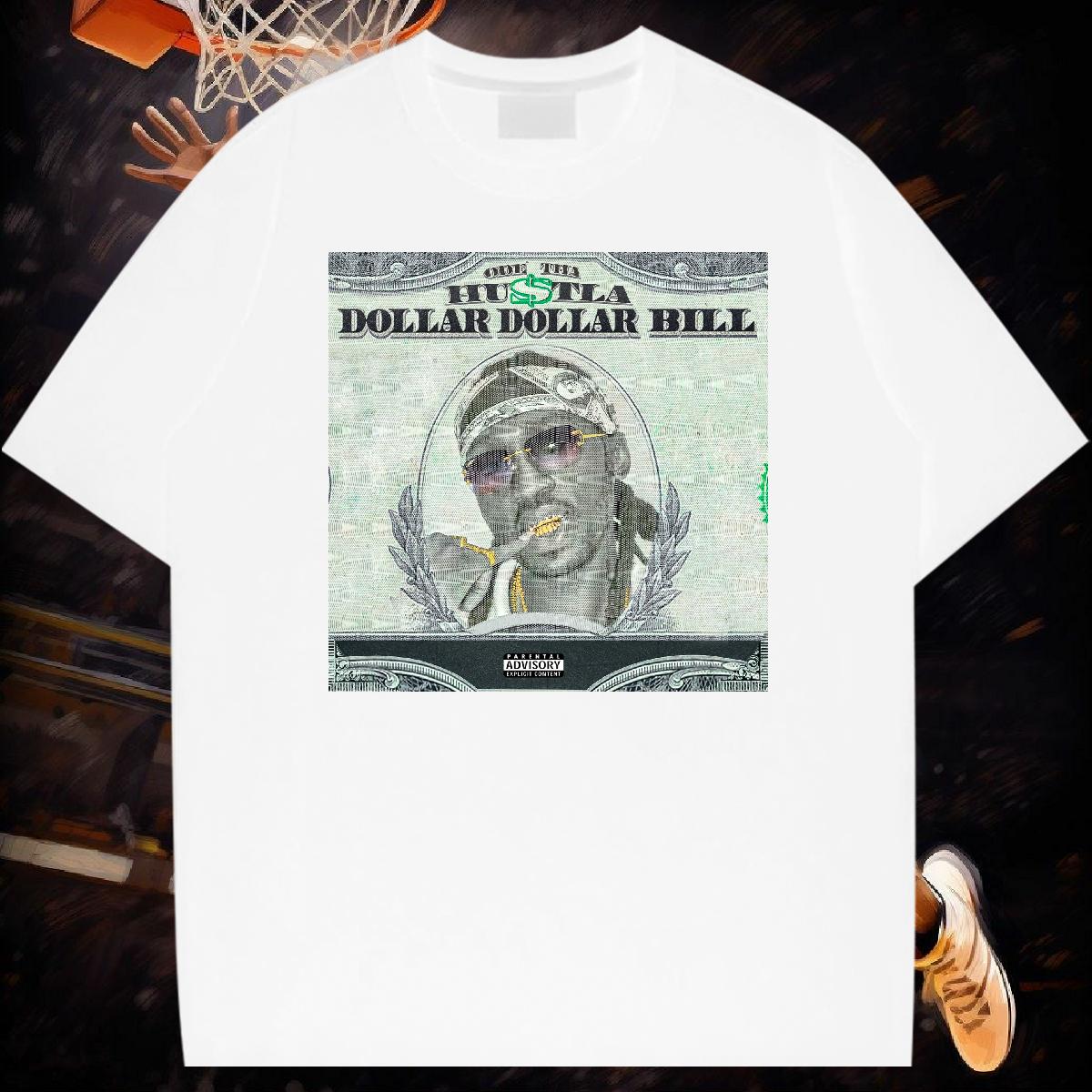 5A Tshirts XH 230g 100% Cotton O-Neck Short Sleeve Cotton Street wear Hip Hop Men T Shirts Plus Size Custom 2024 DIY Tops Tees