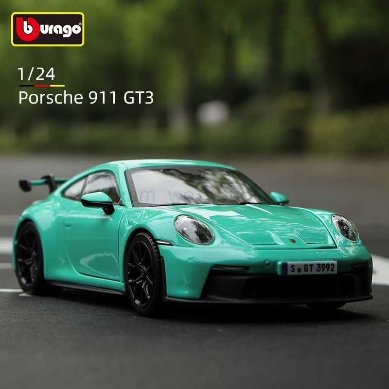 Free shipping free shipping Bburago 1 24 Porsche 911 GT3 New Alloy Vehicle Diecast Sports Car Model Collection Gifts Die Cast Toys Hobbies Voiture