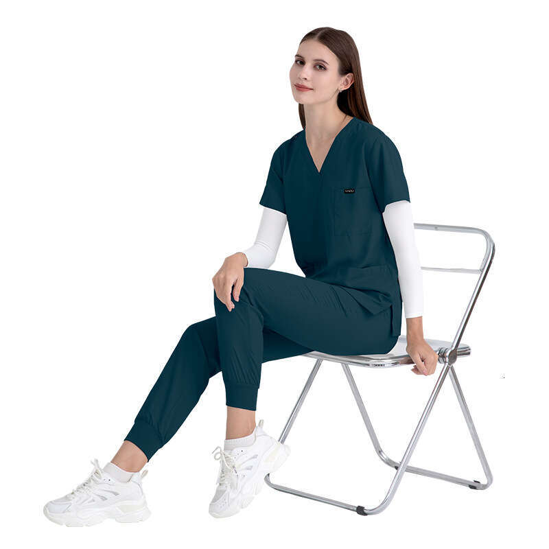 Niaa Hinn Scrubs Set Two Piece Set Women New Arrival New Product Show Thinness Gentle Wind High Elasticity Temperament Solid Loose Waist Linen Novelty