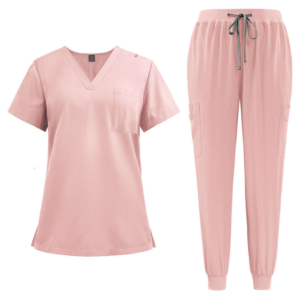 Niaa Hinn Scrubs Set New Arrival Show Thinness French Long Gentle Wind Non-ironing Printing Solid Versatile Self-cultivation Loose Temperament