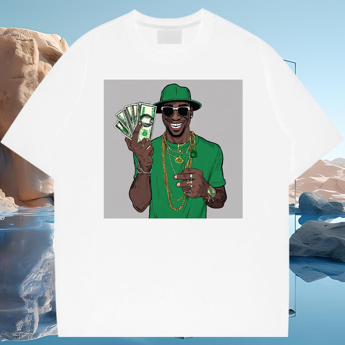 Fashion Casual T shirt XH 230g Cotton Custom Print Oversized Tshirts Spring Summer 180g Cotton Brand Tees Shirts