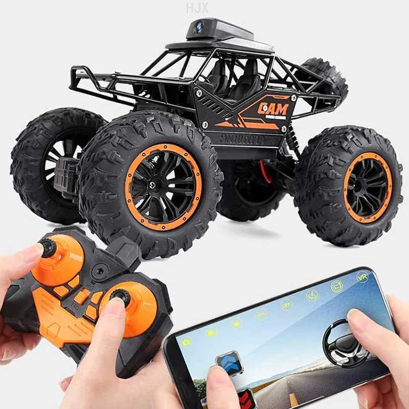 Free shipping Funny WiFi RC Cars with Camera Electric Toys for Kids Adults Children Off Road Remote Control Vehicles Boys Toy Fast Drift Truck