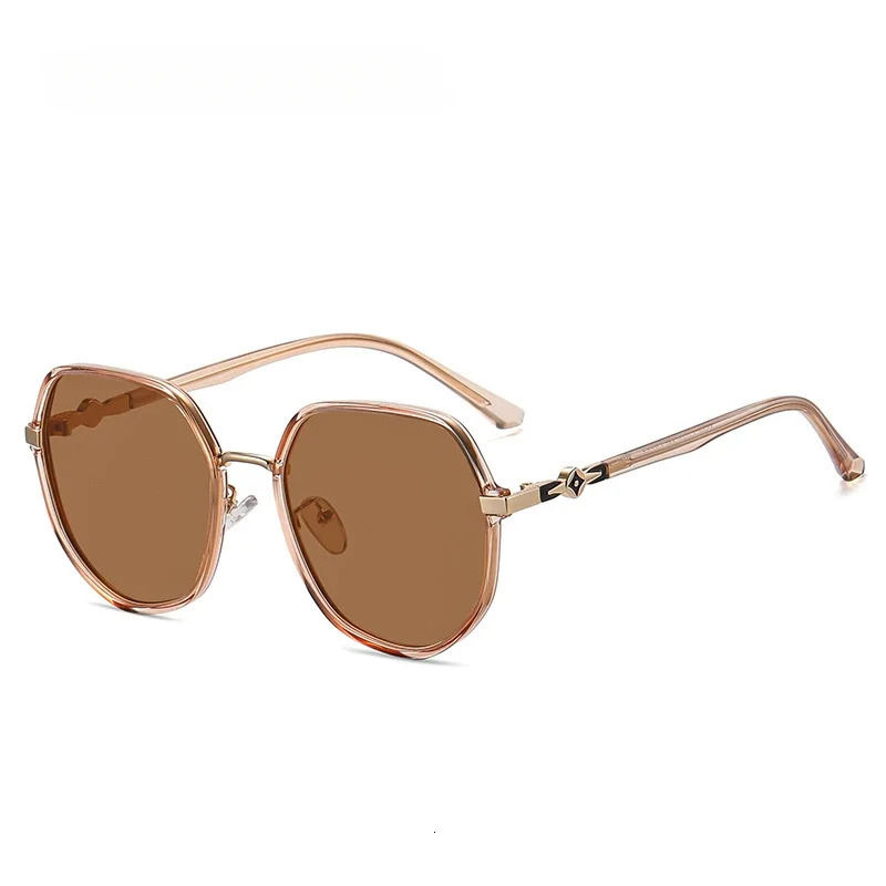 -75 -100 -125 Polarized Sunglasses Ultra-Light Tr90 Large Frame Glasses Face Covering Sunglasses for a Slim Look Female Fashion 240712