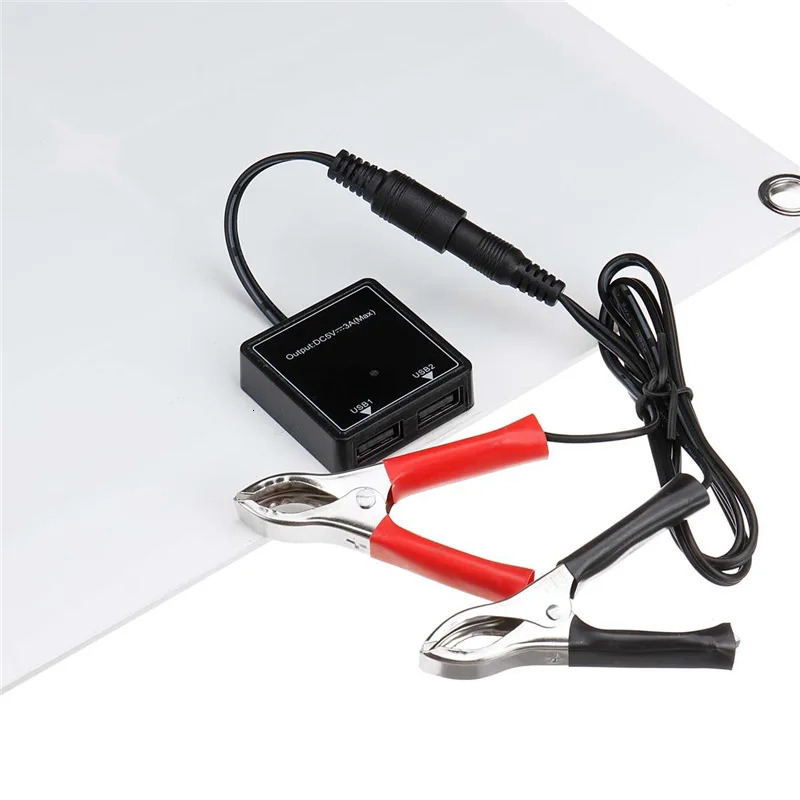 800W Solar Panel Power Bank Battery Kit Complet Camping 12V18V Controller Camper Accessories Charge Mobile Phone 240711