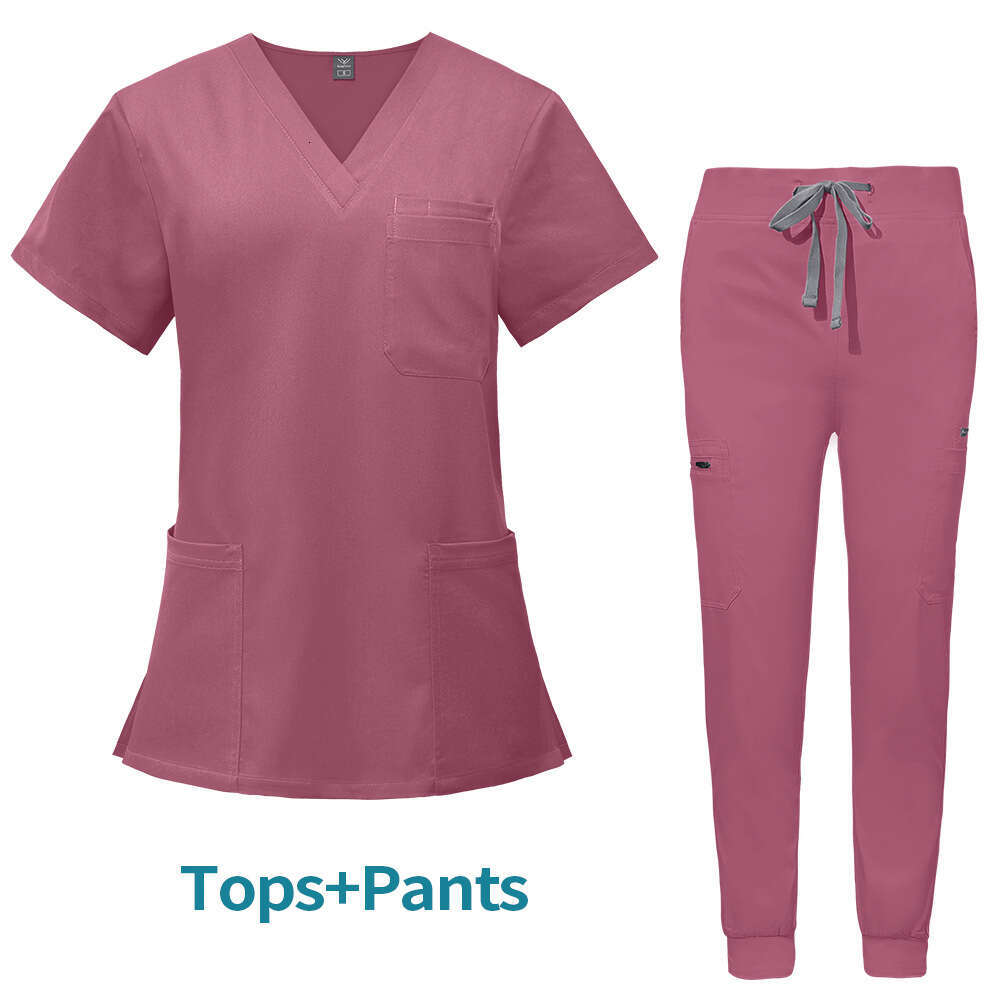 Niaa Hinn Zip Up Scrubs Undefined Scrubs New Arrival Show Thinness Gentle Wind Washable High Elasticity Non-ironing Business Affairs Printing Solid Lo