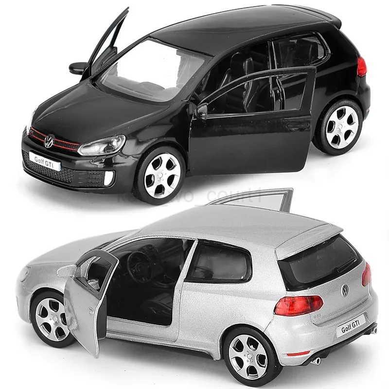 1 36 VW Golf 6 Diecasts Car Model Volkswagen To Scale Golf Gti Miniature Alloy Toy Pull Back Vehicle Models for Childrens GiftsM240717