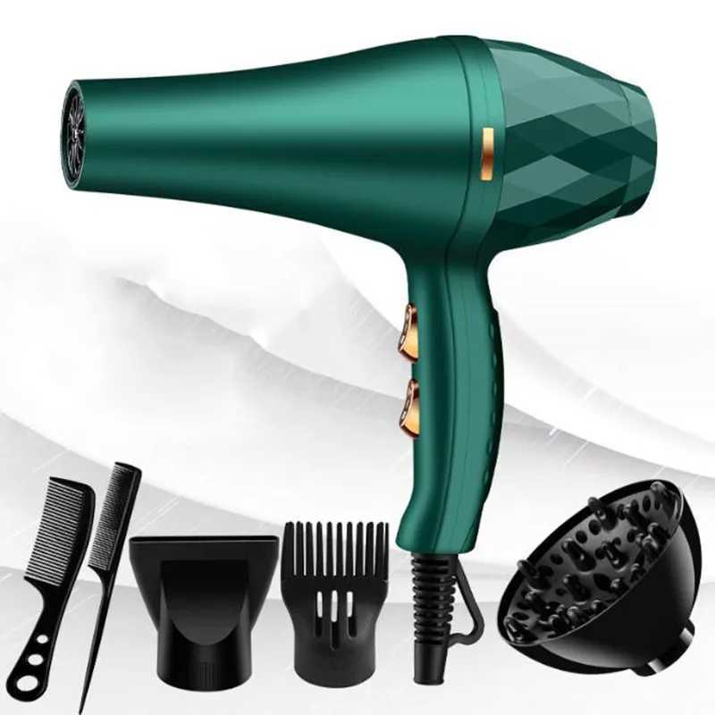 Hair Dryer Professional 1200W/2200W Gear Strong Power Blow Hair Dryer Brush For Hairdressing Barber Salon Tools Hair Dryer Fan