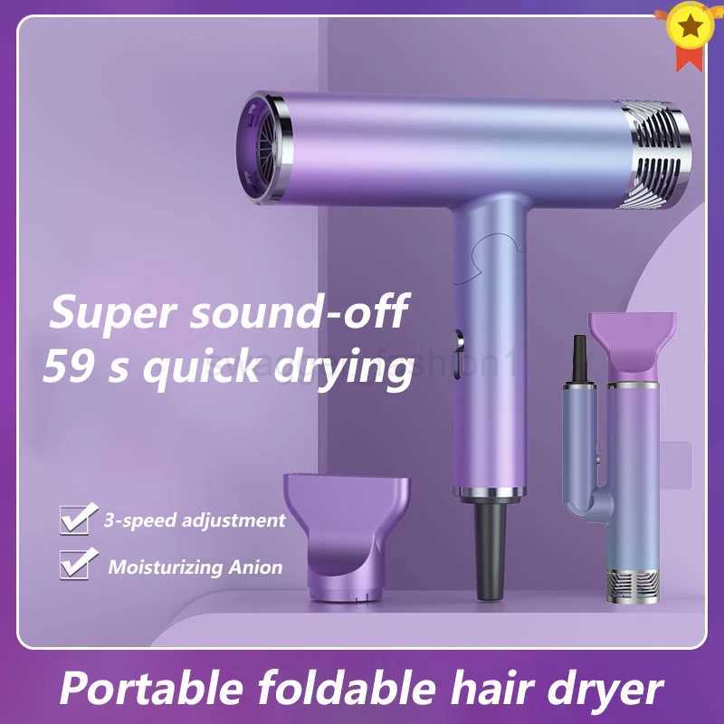 1400W Ionic Hair Dryer Constant Temperature Hammer Negative Professional Hairdryers Hair Care Hair Dryers with DiffuserBkl240717