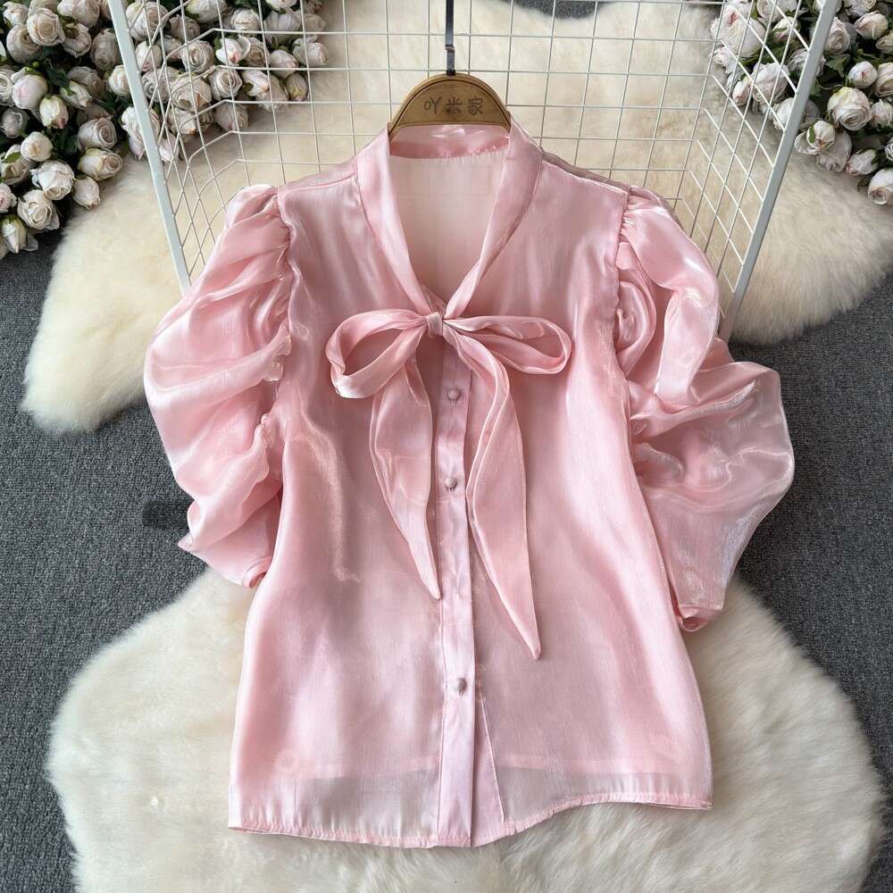 Summer Printing Short Sleeve Long Sleeve Tee Shirts Bottoming Turtleneck Women's Plaid Collar Blouse Street Activity Crop Tops2 Women's T Sh