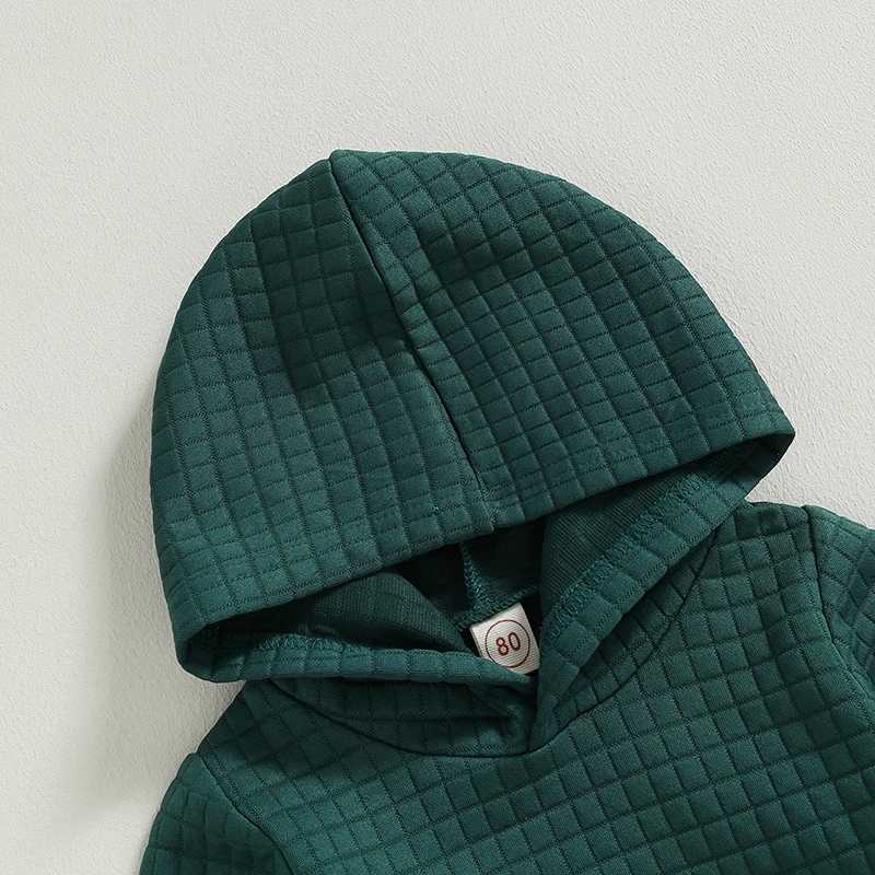 Clothing Sets Toddler Outfits Baby Boy Tracksuit Solid Color Hoodies Sweatshirt And Pants 2pcs Sport Suit Fashion Kids Girls Clothes Set