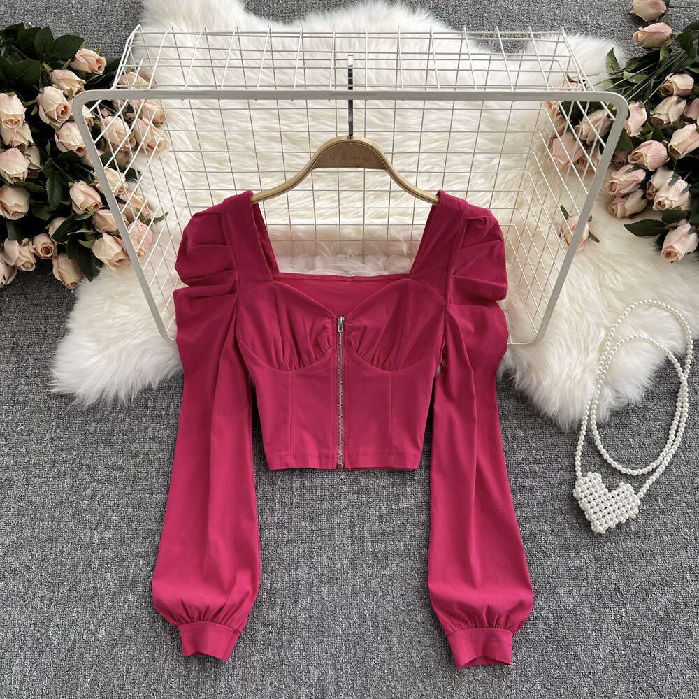 New Merchandise Spring Half Sleeve Slim Crop Top Casual Harajuku Print Vintage Women Short Bottoming Skinny Base Backless Graphic T Shirts