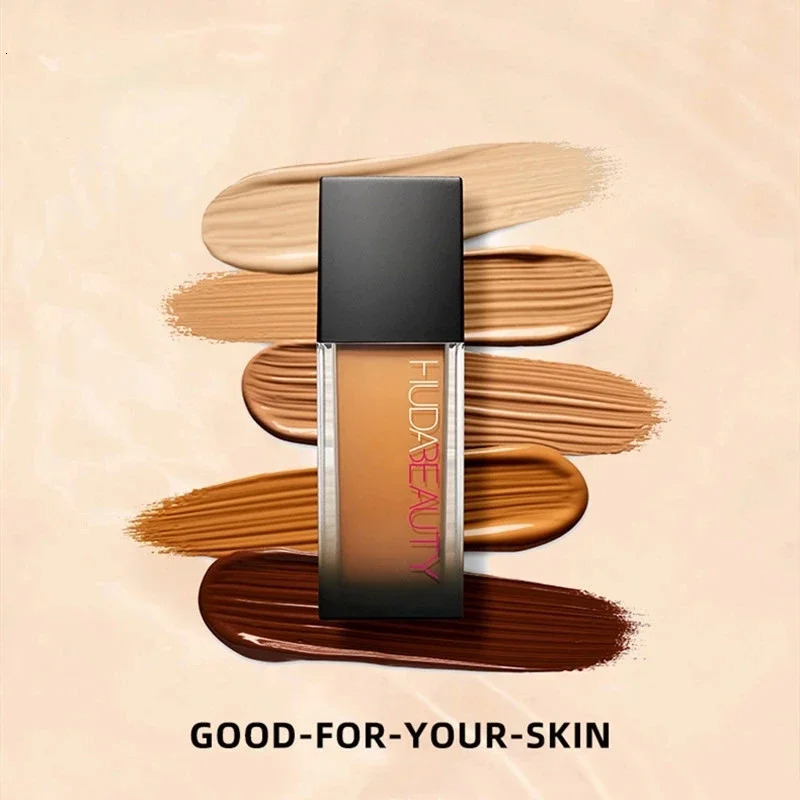 35ml Liquid Foundation Matte Concealer Nourishing Long-Lasting Makeup Concealed Pores Fine Breathable Cosmetics 240618