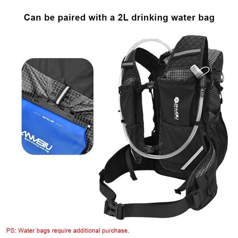 Outdoor Bags Anmeilu Mountaineering Backpack 30L Large Capacity Men Women Outdoor Travel Hiking Off-road Lightweight Sports Backpack z240717