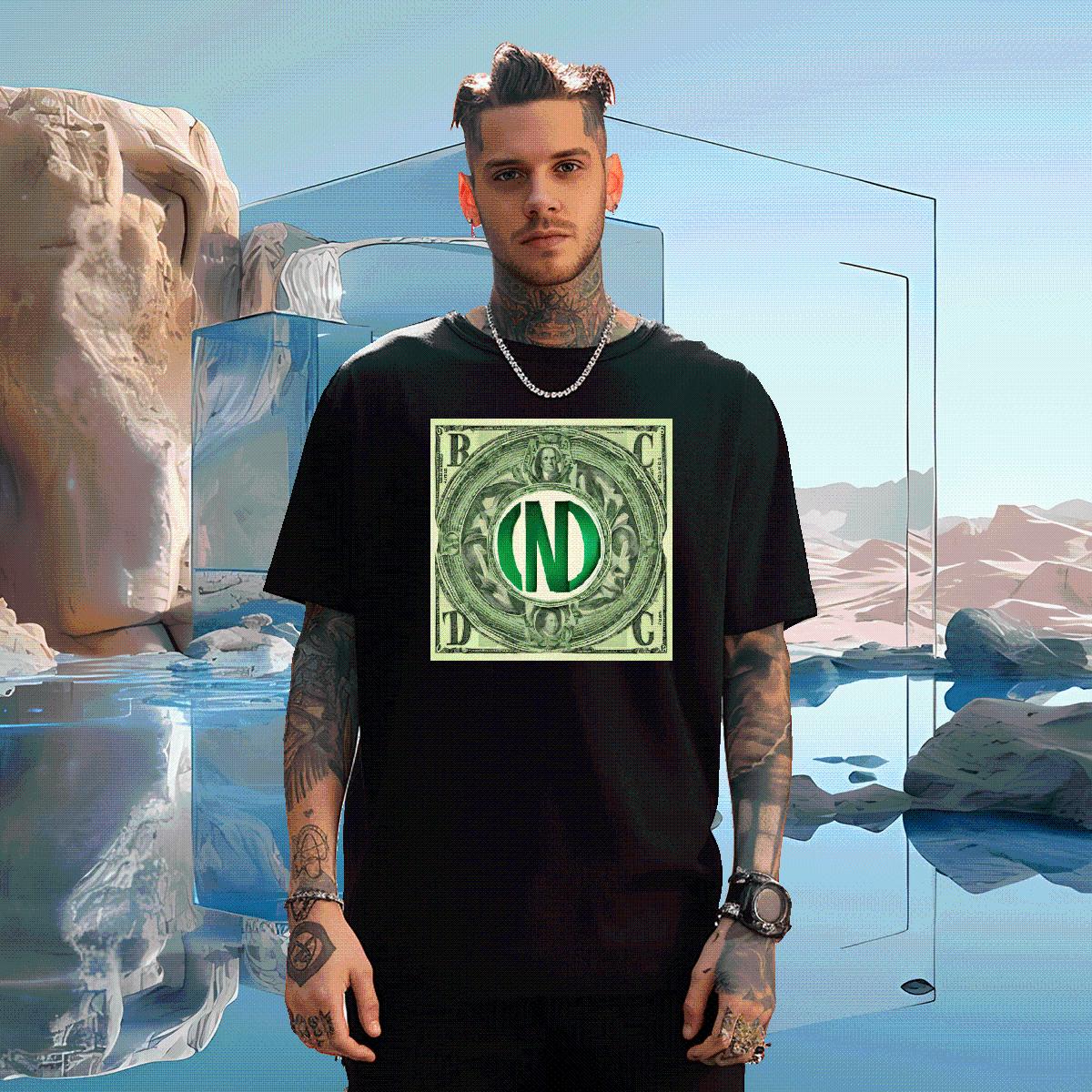 Wholesale Man T Shirts XH 230g Cotton Floral Print Tshirts Daily Outfit Breathable Crew Neck Cotton 5A Tops Tees