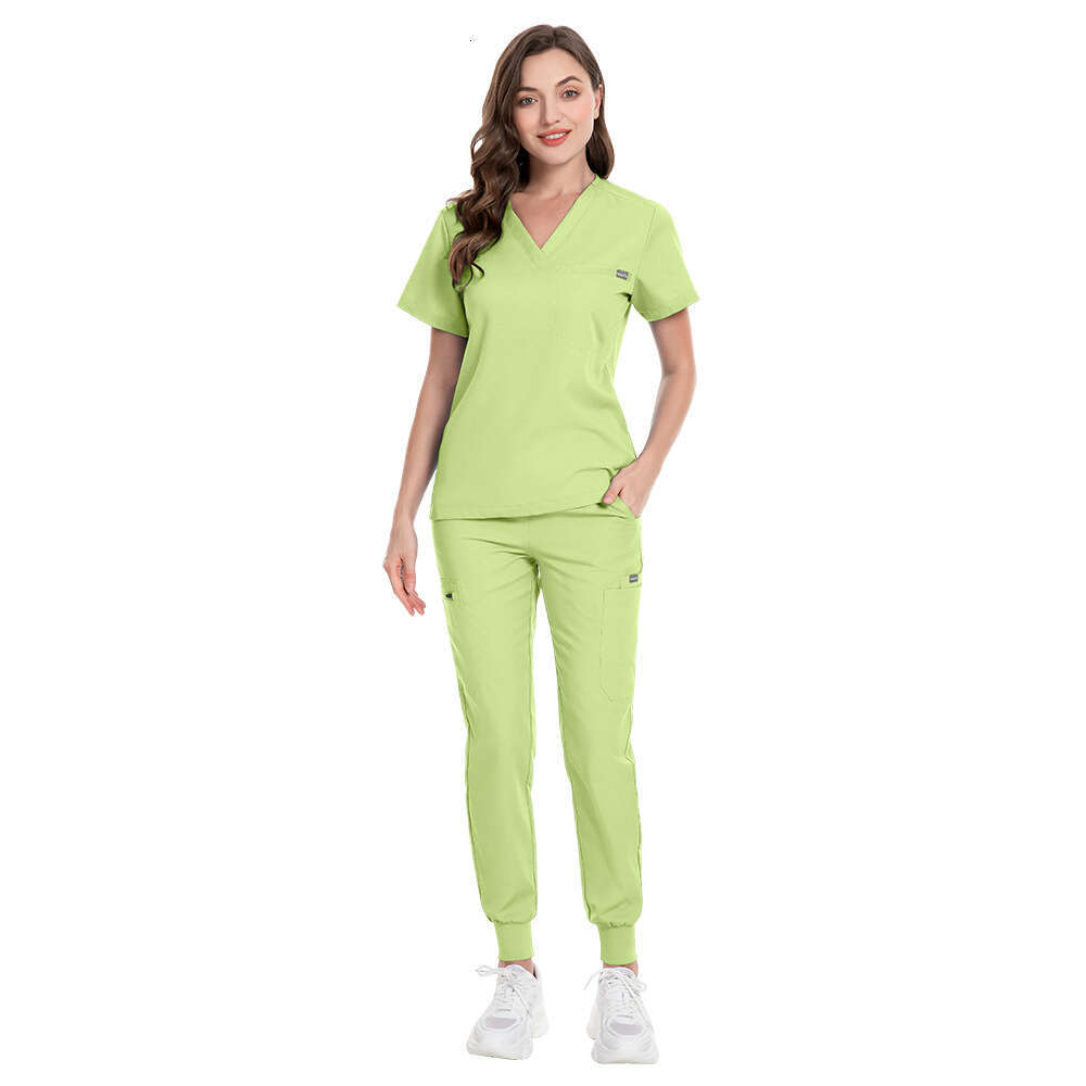 Niaa Hinn Scrubs Set Scrubs Designer Two Piece Set Women Undefined New Arrival Gentle Wind Washable Ventilation Solid New Pattern Leisure Time Sexy No