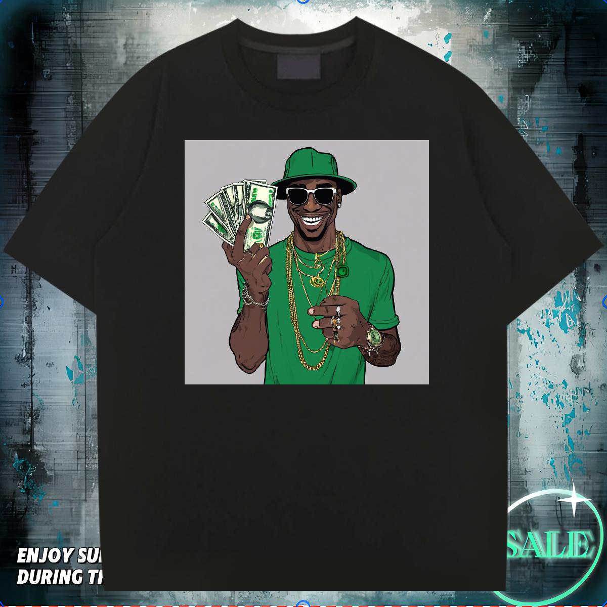 Classic Tshirts XH 230g 100% Cotton Round Neck Short Sleeve Summer Casual T-Shirts Plus Size Custom 2024 Tops Tees