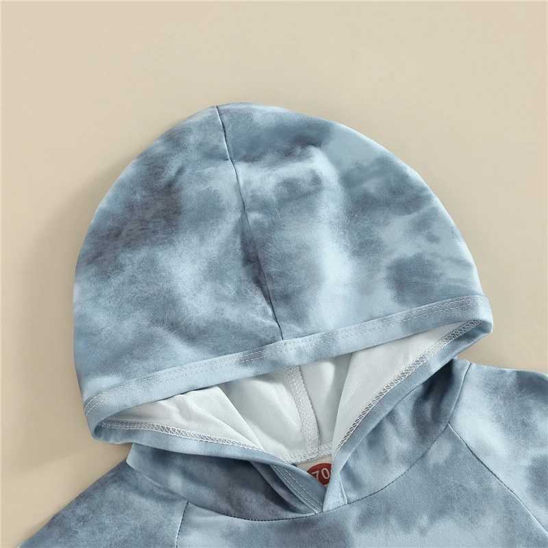 Clothing Sets Boys Clothing Sets 2023 Summer Baby Boys Clothes Children Cotton Tie-dye print Short Sleeve Kids Top Shorts Suits