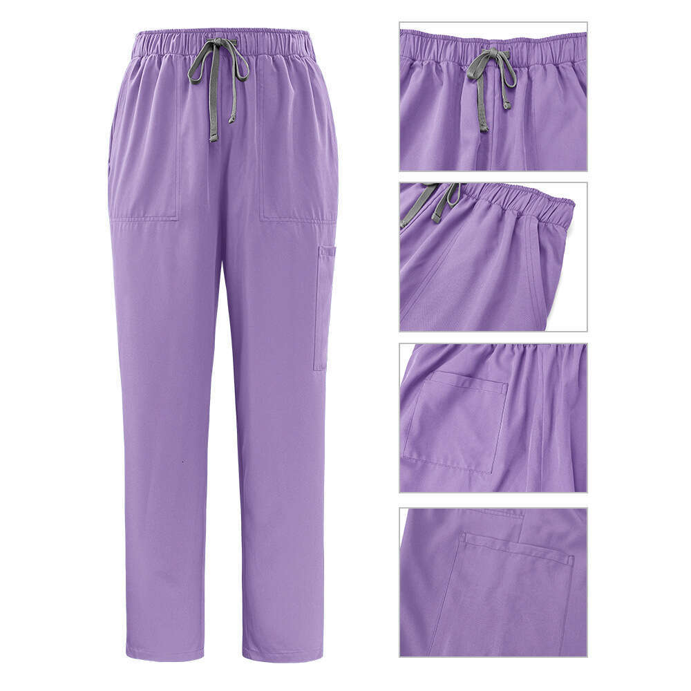 Scrubs for Women Uniform New Arrival Gentle Wind Washable Non-ironing Show Thinness Popular New Pattern Temperament Linen Short Loose