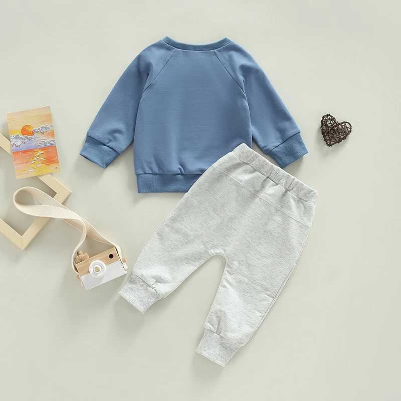 Clothing Sets Toddler Baby Clothing Sets for Infant Baby Boys Clothes Set Solid Sweatshirt+Pants 2pcs Outfit Kids Costume 2023 Autumn Outfit