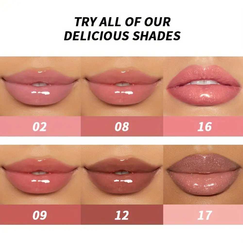 Mirror face l Lip gloss Waterproof long-lasting moisturizing lipstick gloss Lip gloss Womens cosmetics 6 colorsW241223