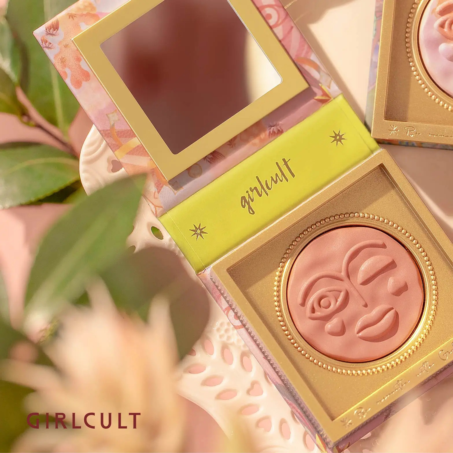 Girlcult Emotional Blush Highlighter Matte Fine Shimmer Blusher Face Cute Makeup Korean Cheek Pressed Powder 240715
